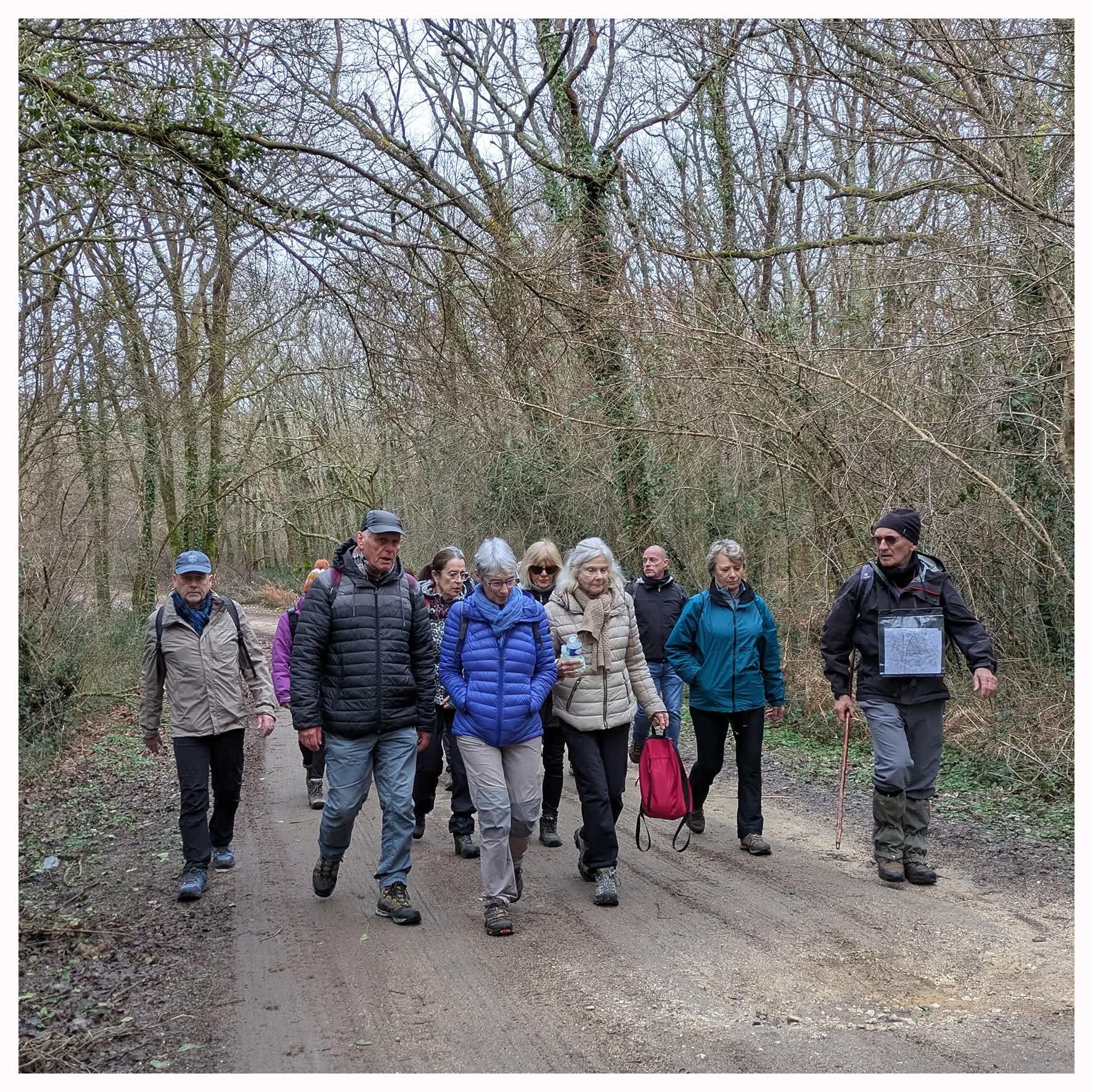 MARCHE AVEC JEAN MARIE